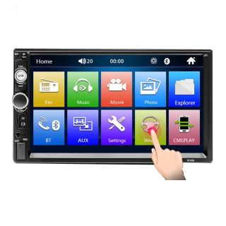 Navigatie MP5 Player Auto, MirrorLink, 2DIN Bluetooth, AUX, USB, Card SD,Universal
