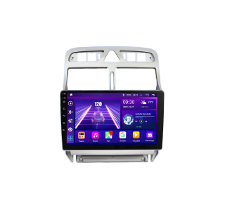 Navigatie Peugeot 307 (2002-2013),Android 12 4GB RAM 64GB, SIM 4G, Carplay si Android Auto ecran 9 inch