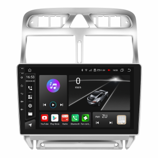 Navigatie Peugeot 307 (2002-2013) Android 12, 8GB RAM 128GB,SLOT SIM 4G, DSP, Carplay si Android Auto ecran 9 inch