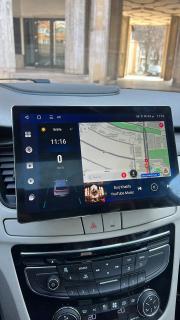 Navigatie Peugeot 508 (2012-2016) 13.1 inch 2K QLED, cu Android 12, 4GB RAM 64GB, SLOT SIM 4G, DSP, CarPlay si Android Auto