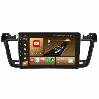 Navigatie Peugeot 508 (2012-2016) cu Android 12, 8GB RAM 128 GB, SLOT SIM 4G, DSP, CarPlay si Android Auto, ecran 9 inch