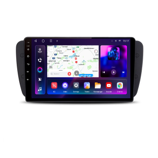 Navigatie Seat Ibiza (2008-2017) cu Android 12 ecran 9 Inch, 8GB RAM 128GB ROM,DSP, SIM 4G, Carplay si Android Auto
