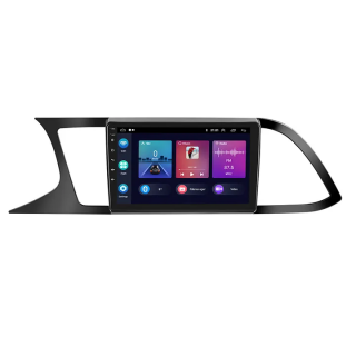 Navigatie Seat Leon 3 (2013-2020) cu Android 12, 2GB RAM 32 GB ROM ecran 9 Inch,Carplay si Android Auto