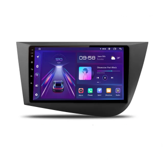 Navigatie Seat Leon MK2 (2005-2012), 4GB RAM 64GB Android 12, 4G SIM, DSP, Carplay si Android auto, dedicata, ecran 9 inch