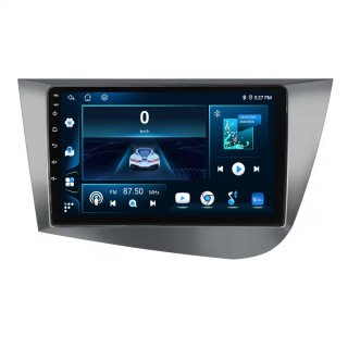 Navigatie Seat Leon MK2 (2005-2012), 4GB RAM 64GB Android 12, DSG, SIM 4G, Carplay si Android auto,ecran 9 Inch