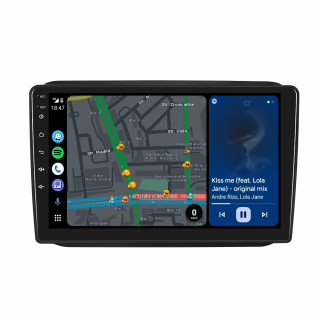 Navigatie Skoda Fabia 2 (2007-2014) cu Android 13, 4GB RAM 64GB, DSP, CarPlay si Android Auto, ecran 10 inch - RSG
