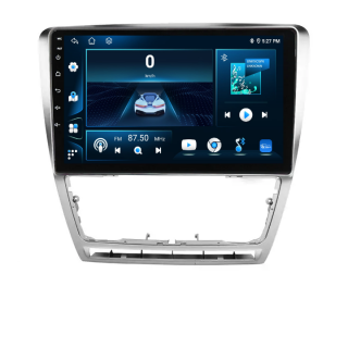 Navigatie Skoda Octavia 2 (2004-2013) cu Android 12, 4GB RAM 64 GB ROM SIM 4G, DSP, ecran 10.1 Inch,Carplay si Android Auto