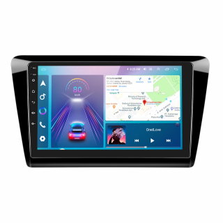 Navigatie Skoda Rapid   Seat Toldeo (2012,  2019) cu Android 12, 4GB RAM 64GB ROM, SIM 4G, CarPlay si Android Auto, DSP, ecran 9 inch