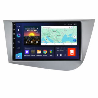 Navigatie TEYES Seat Leon MK2 (2005-2012), 4GB+32GB, OCTA-CORE 1.6GHZ, SIM 4G, CarPlay si Android Auto,DSP, ecran 9 inch