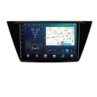 Navigatie Touran (2016-2020), Android 12 4GB RAM 64GB ROM, SIM 4G, DSP CarPlay si Android Auto Wi-fi, Youtube, Waze, ecran 10.1 inch