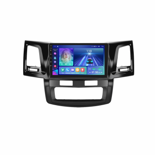 Navigatie Toyota Hilux (2005-2014), cu Android 12, 4GB RAM 64GB ROM, DSP, SIM 4G, CarPlay si Android Auto Wi-fi, Youtube, Waze, ecran HD 9 Inch