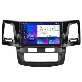 Navigatie Toyota Hilux (2005-2014), cu Android 13, 4GB RAM 64GB ROM, DSP, CarPlay si Android Auto Wi-fi, Youtube, Waze, ecran HD 9 Inch