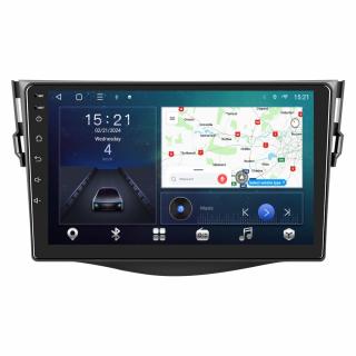 Navigatie Toyota RAV 4 (2007-2011), Android 12, 4GB RAM 64GB, SLOT SIM 4G, DSP, Carplay si Android auto, ecran 9 inch