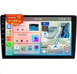 Navigatie universala 2DIN, 4GB 64GB, 8 CORE, CarPlay si Android Auto, DSP 32EQ, FM RDS, Ecran 10.1 Inch