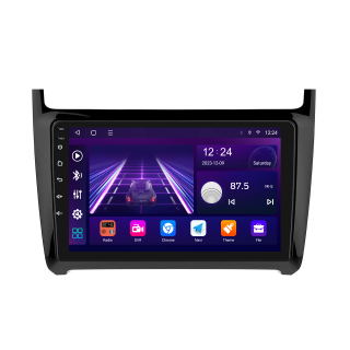 Navigatie Volkswagen POLO (2011-2016), Android 8GB RAM 128GB ROM, SIM 4G, DSP, CarPlay wireless si Android Auto, ecran HD 9 Inch