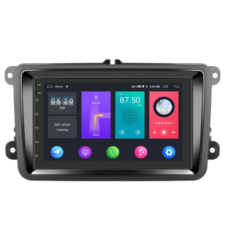 Navigatie Volkswagen Skoda Seat cu Android 11, Ecran de 7 Inch, dedicata Golf 5, Golf 6, Jetta, Passat B6, CC, B7, Polo, Tiguan, Touran, Skoda, Seat