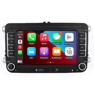 Navigatie Volkswagen, Skoda, Seat cu Android 13, Carplay, 2GB RAM 64GB ROM, Ecran de 7 Inch, dedicata Golf 5, Golf 6, Jetta, Passat B6, CC, B7, Polo, Tiguan, Touran, Skoda, Seat RESIGILAT