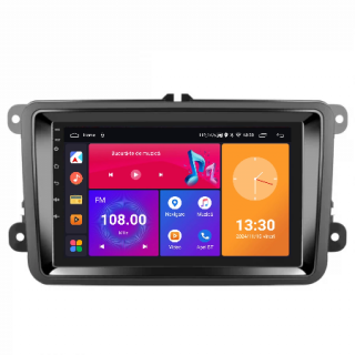 Navigatie Volkswagen Skoda Seat cu Android,2GB ROM 64GB CarPlay si Android Auto, dedicata Golf 5, Golf 6, Jetta, Passat B6, CC, B7, Polo, Tiguan, Touran, Skoda, Seat ecran 7 inch