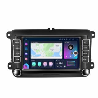 Navigatie Volkswagen Skoda Seat cu Android, 8 GB 128 GB SIM 4G, Carplay si Android Auto, DSP, Ecran 7 inch