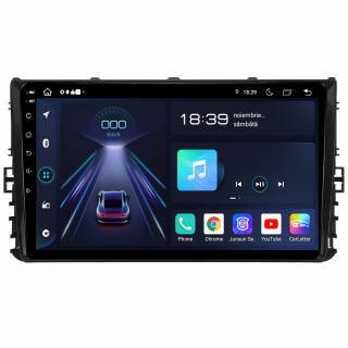 Navigatie Volkswagen T-CROSS (2018-2022), Android 12, 2GB RAM 32GB, DSP, Carplay si Android auto, ecran 9 inch