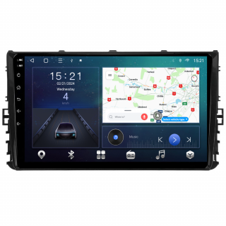 Navigatie Volkswagen T-ROC (2018-2022), Android 12, 4GB RAM 64GB,SLOT SIM 4G, DSP, Carplay si Android auto, ecran 9 inch