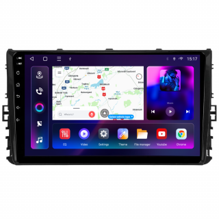 Navigatie Volkswagen T-ROC(2018-2022), Android 12, 8GB RAM 128GB,SLOT SIM 4G, DSP, Carplay si Android auto, ecran 9 inch