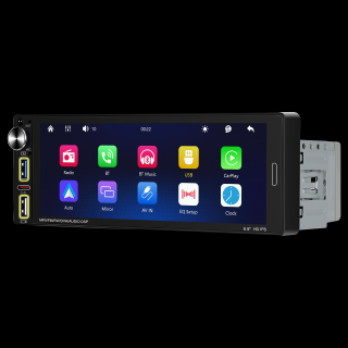 Player Auto 1DIN universal 6.9 inch, MP5 Playe cu Carplay si Android Auto fara fir, Bluetooth, USB