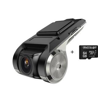 Set Camera DVR inregistrare trafic HD, night Vision,ADAS + Card SD 64 GB