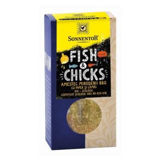 Amestec pentru BBQ Fish  Chicks 55gr Sonnentor