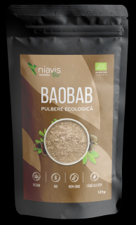 Baobab Pulbere Ecologica Bio 125g Niavis