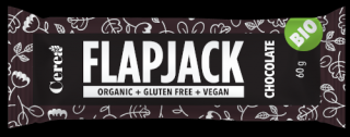 Baton FLAPJACK ciocolata bio, vegan, fara gluten - 60g Cereabar