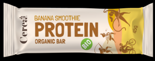 Baton PROTEIN BANANA SMOOTHIE bio, fara gluten - 45g Cereabar