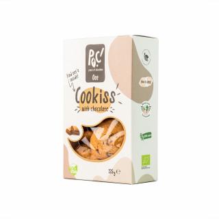 Biscuiti ecologici din ovaz cu ciocolata 125gr POC Sweets