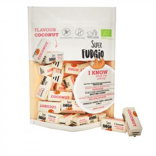 Caramele BIO aroma cu cocos - 150g Super Fudgio