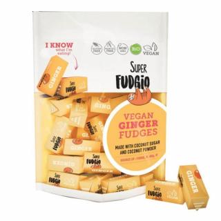 Caramele BIO cu aroma de ghimbir 150 gr Super Fudgio