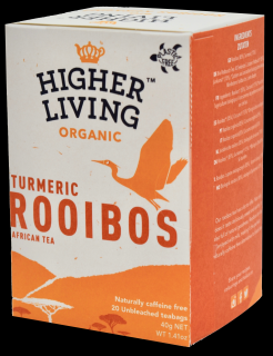 CEAI ROOIBOS SI TURMERIC BIO 20DZ 40G HIGHER LIVING