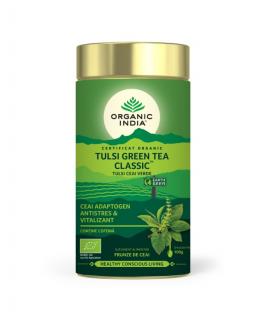 Ceai Tulsi Ceai Verde 100g Organic India