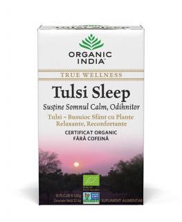 Ceai Tulsi Sleep - Pentru Somn Calm, Odihnitor 18dz Organic India