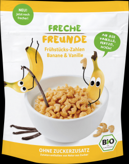 CEREALE CU BANANE SI VANILIE BIO 125G Erdbar