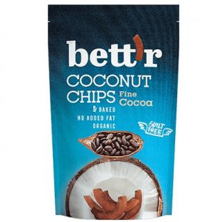 CHIPS DE COCOS CU CACAO BIO 70G Bett r