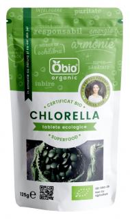 CHLORELLA TABLETE RAW BIO 250 TABLETE (125G) OBIO