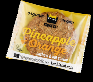 COOKIE CU ANANAS SI PORTOCALE BIO 50G KOOKIE CAT