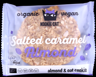 COOKIE CU MIGDALE SI CARAMEL SARAT BIO 50G KOOKIE CAT