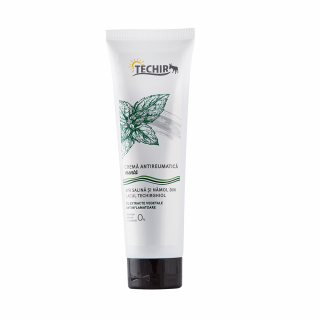 Crema antireumatica pentru masaj cu menta 125g Techir