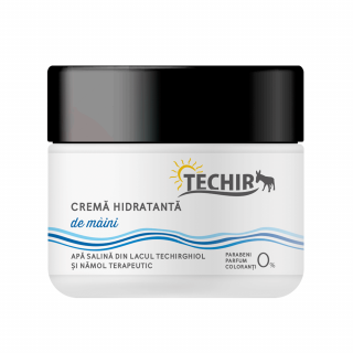 Crema hidratanta de maini cu namol 50g Techir