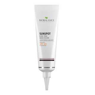 Crema solara SPF 50+ uniformizanta, impotriva petelor pigmentare, Aqua Fusion 40ml Bio Balance