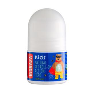 Deodorant natural pentru copii Action Hero 30ml Biobaza