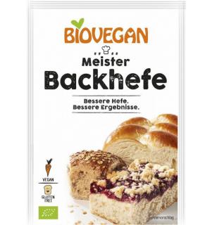 Drojdie Meister BIO fara gluten, 7g Biovegan