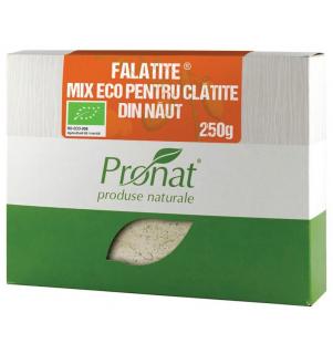 Falatite   - Mix bio din faina de naut cu condimente pentru clatite - 250g PRONAT