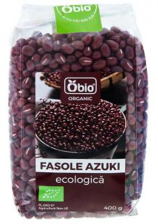 Fasole azuki bio 400gr Obio